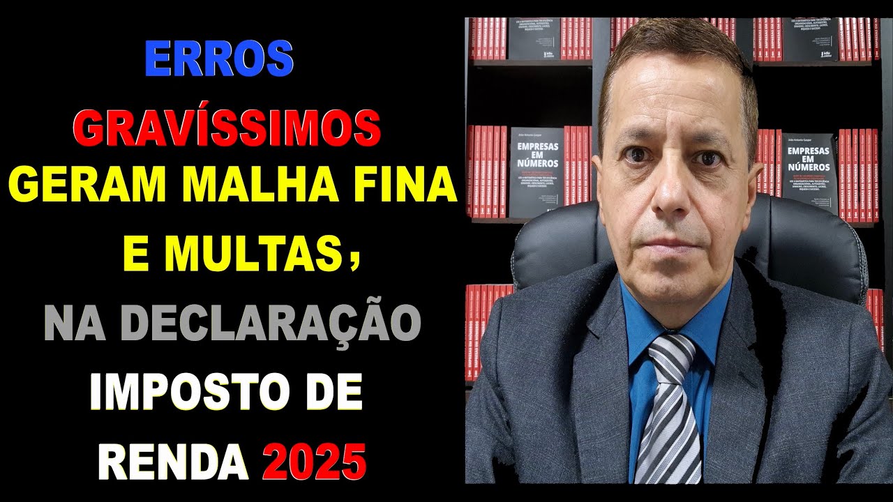 Serious errors that generate fines and fines in Income Tax 2025