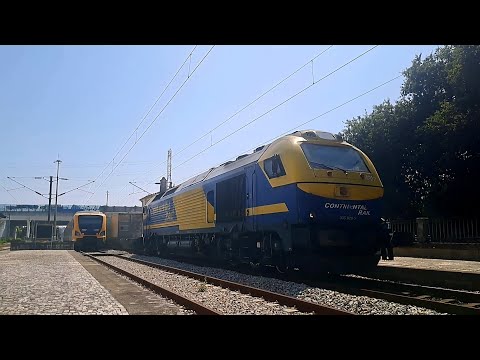 Estação de Leça do Balio - Medway, Captrain, CP e Continental Rail