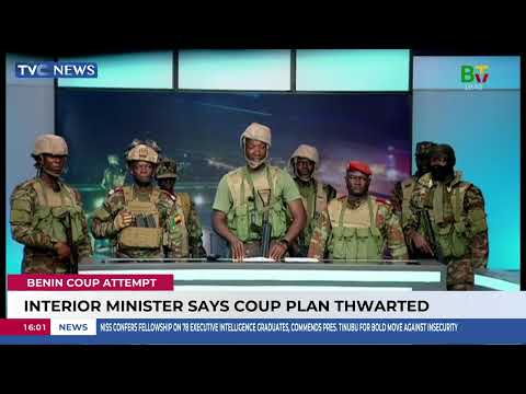 Benin Coup Attempt: Interior Minister Says Plot Thwarted