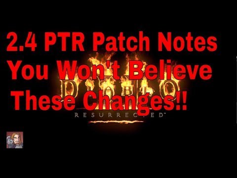 Let's Talk About 2.4 PTR Patch Notes (livestream)