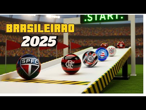 Brazilian Championship 2025 9th round 🏁 Marble Race between Clubs!