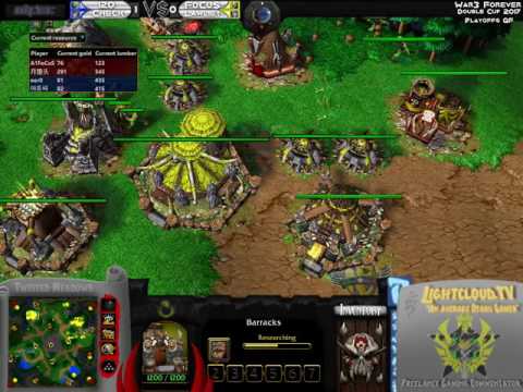 120 (O) & Check (NE) VS FoCuS (O) & Lawliet (NE) - WC3 G2 - WFDC