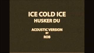 Ice Cold Ice - Husker Du - Acoustic Cover