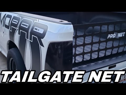 ProNet Tailgate Net Install On Ram Truck