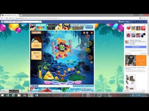 Angry Birds POP! on Facebook - Level 108 Walkthrough