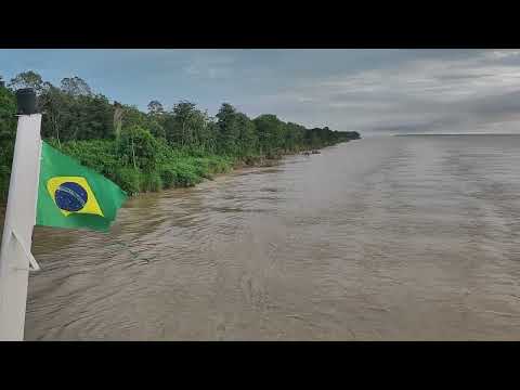 Rio Amazonas trecho entre Santarém-PA e Parintins-AM
