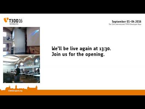 T3DD16 Thursday's Live Stream - 2016-09-01