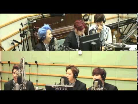 140529 Sukira - VIXX Hyuk & N calling BTOB Minhyuk