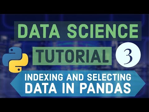 Data Science For Beginners With Python 3 Copying Selecting Indexing data from Pandas Dataframes