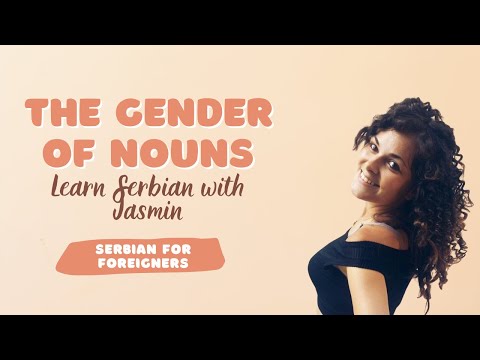The gender of nouns - Serbian language for beginners