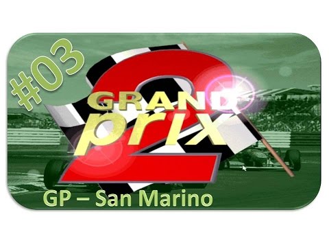 Grand Prix 2 - Race #03 San Marino [HD] - Let's Play Grand Prix 2