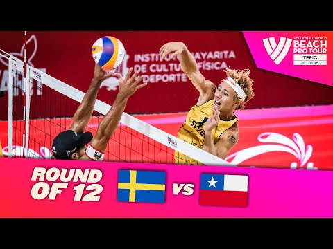 Ahman/ Hellvig vs. Grimalt M./ Grimalt E. - Round of 12 Highlights Tepic 2023 #BeachProTour