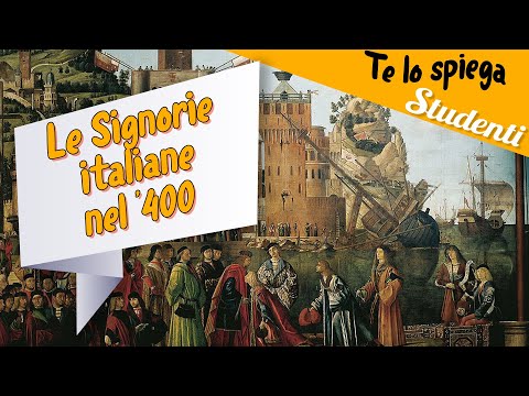 Le Signorie italiane nel Quattrocento