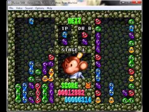 dr robotnik's mean bean machine sega genesis