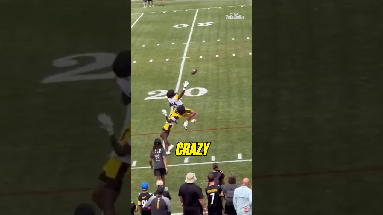 JPJ vs GP is must see TV 🍿🔥 #steelers #georgepickens #nfl #football
