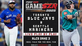 LIVE Blue Jays vs. Mariners Play-by-Play: ALCS GAME 3