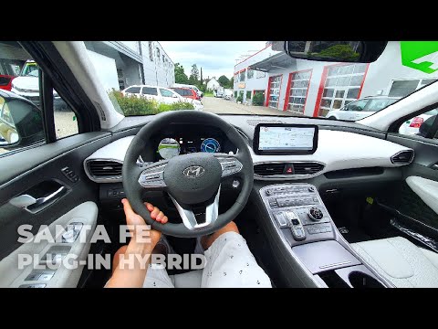 New Hyundai Santa Fe Plug-in Hybrid 2022 Test Drive POV