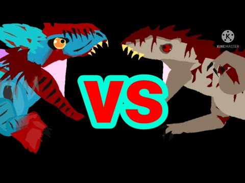 Yudon vs indominus rex (dinosaur batter) dc2