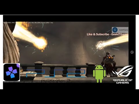 PS2 on Android - God of War 2 - The Divine Pools - Destiny's Atrium (Full walkthrough part 15)