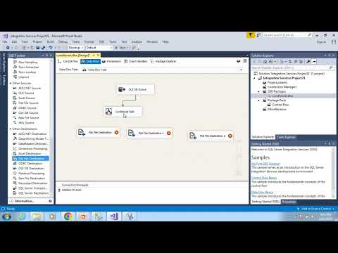 Part 11 - Conditional split SSIS