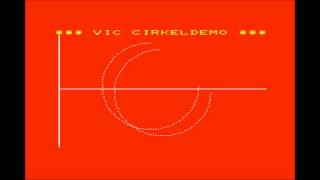 VIC Cirkeldemo (demo) for the Commodore VIC-20 / Commodore VC-20