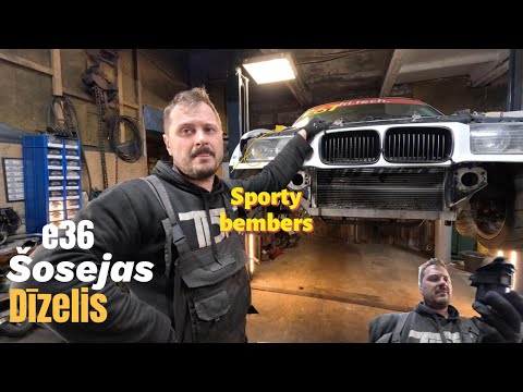 Auto Šosejas dīzelis | BMW E36 B47D20 #TDR
