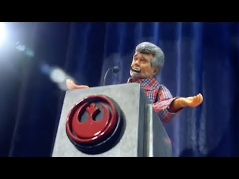 George Lucas plays HIMSELF