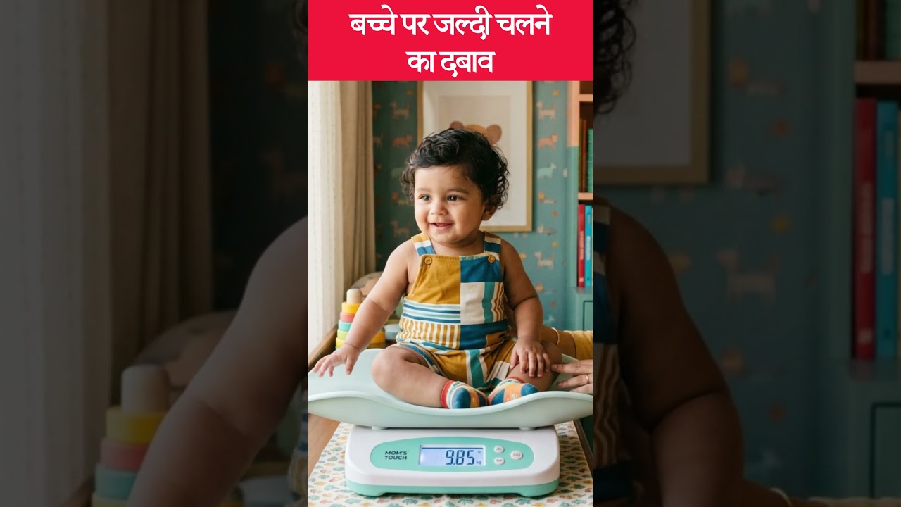 ❌बच्चे पर जल्दी चलने का दबाव! | Baby Late Walking | Dr. Somesh Virmani