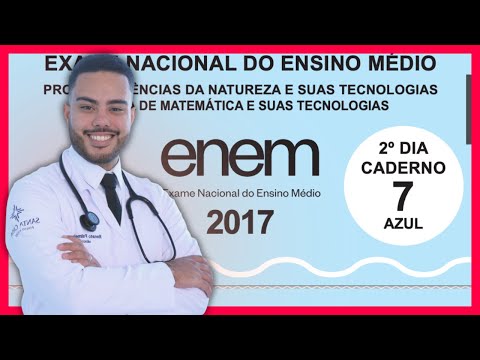 📗 ENEM 2017 NATUREZA RESOLUÇÃO COMPLETA | Renato Palmeira
