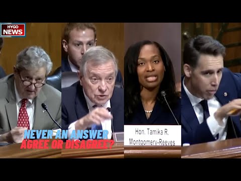 I never got an answer, agree or disagree with the statement? Nominee Reeves dodging questions