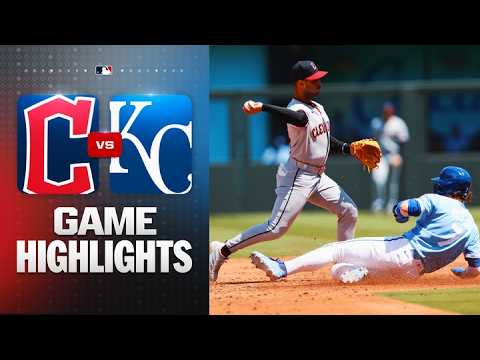 캔자스시티 VS 클리블랜드 5:8 MLB 스포츠하이라이트