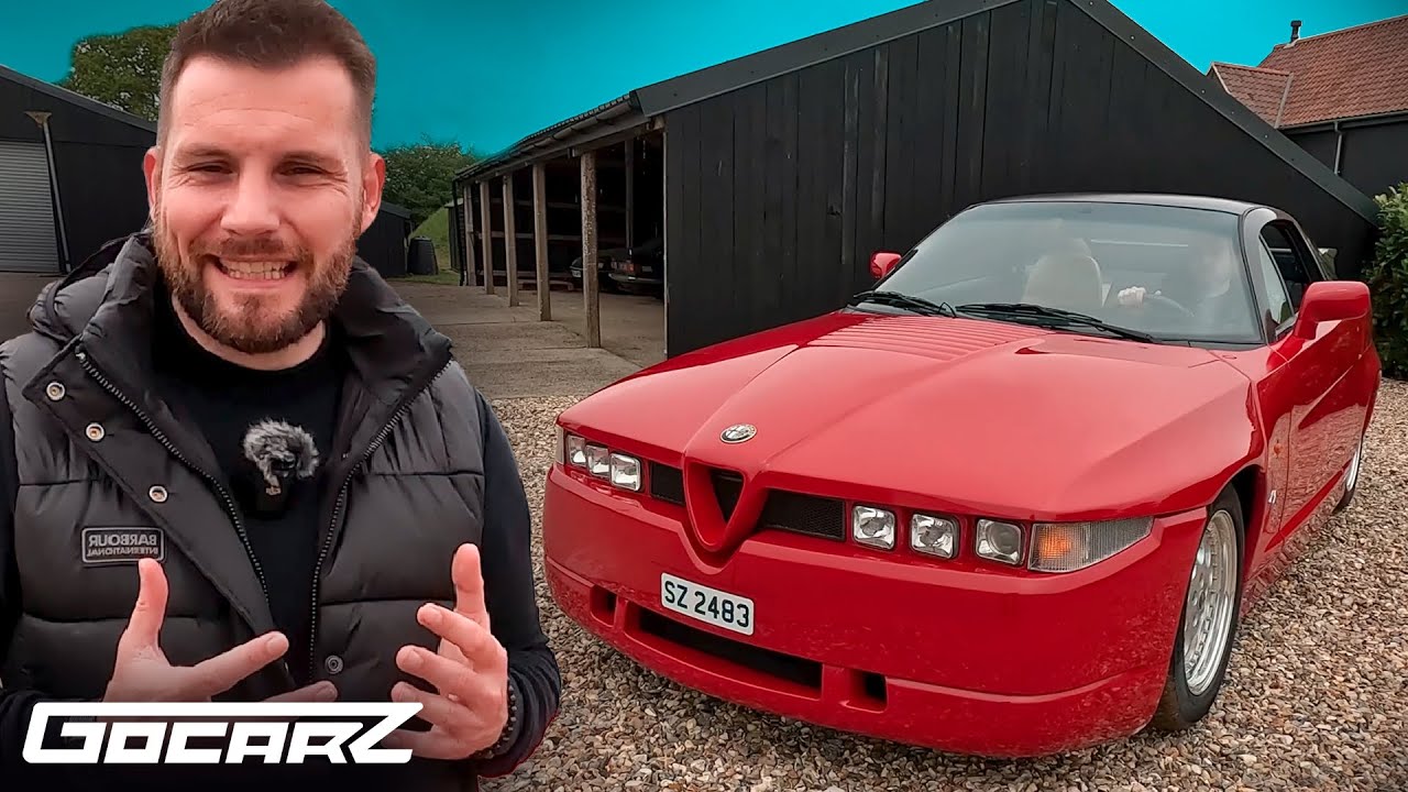 L'Alfa Romeo SZ : La bête italienne au design audacieux !