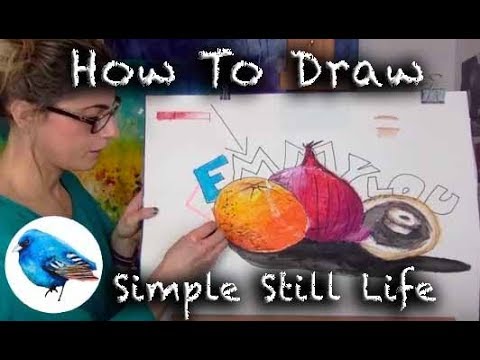 Learn how to draw A SIMPLE PAUL CEZANNE STILL LIFE: STEP BY STEP GUIDE! (Age 5 +)
