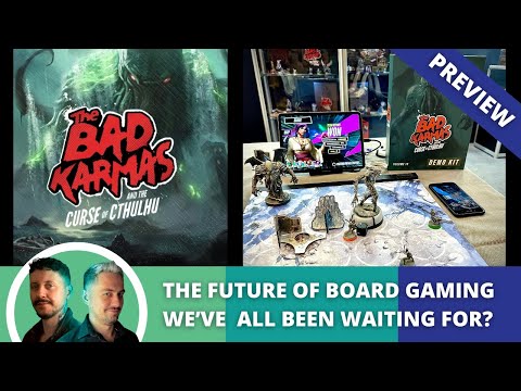 The Bad Karmas and the Curse of Cthulhu: Preview. Honestly about the game and Teburu system.