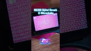 MG380 Dijital Ekranlı El Mikroskobu 500X #mikroskop #digitalmicroscope #microsco