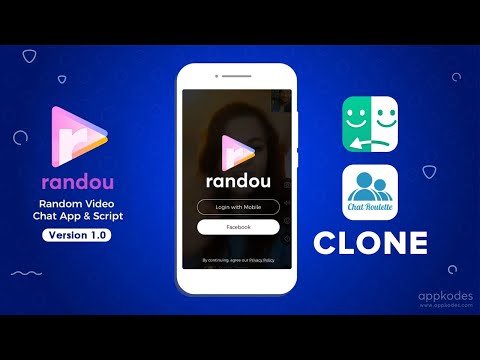 Azar clone  | Chatroulette clone | Random video chat script