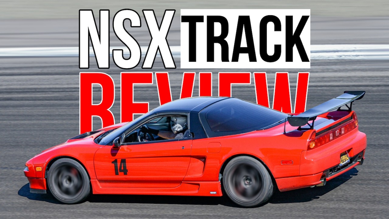 Great on Street, but on Track? 1991 Acura NSX NA1 Track ...