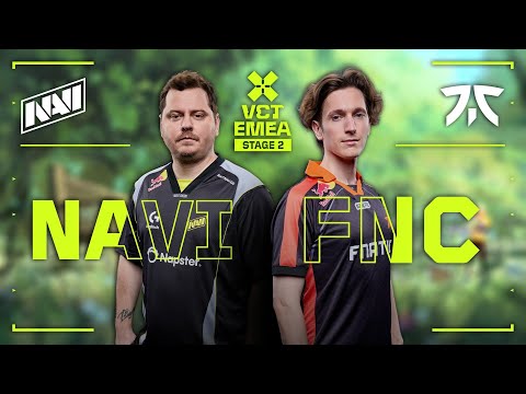 NAVI vs. FNC - VCT EMEA 2025 Stage 2 - W3 D3 - Map 1