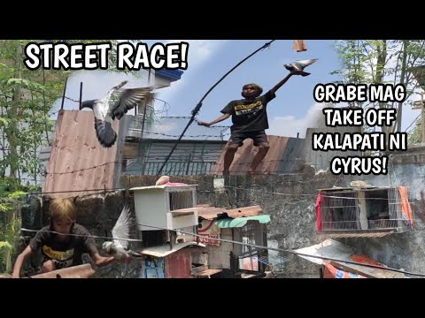 BATANG FANCIER NG NORTH CALOOCAN "CYRUS" NAPALABAN SA STREET RACE!