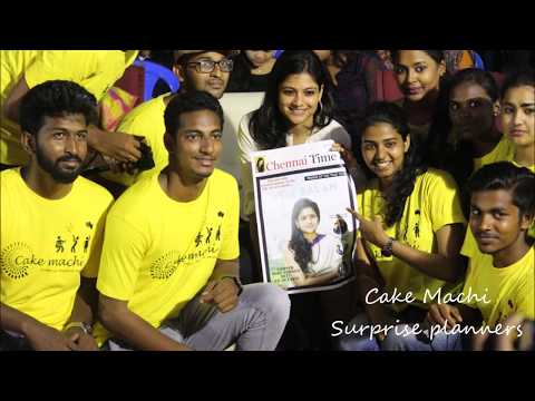 Cake Machi | ARUVI Fame Aditi Balan was Awe Struck