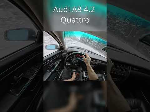 Audi A8 Quattro Snow Drift #audi #drift #quattro