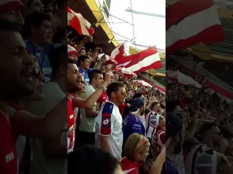 "Hinchada de Unión siendo locales en el gigante de arroyito" Barra: La Barra de la Bomba • Club: Unión de Santa Fe