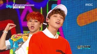 [HOT] WOO JIN YOUNG , KIM HYUN SOO  - Falling in love, 우진영, 김현수 - 설레고 난리  Music core 20180616