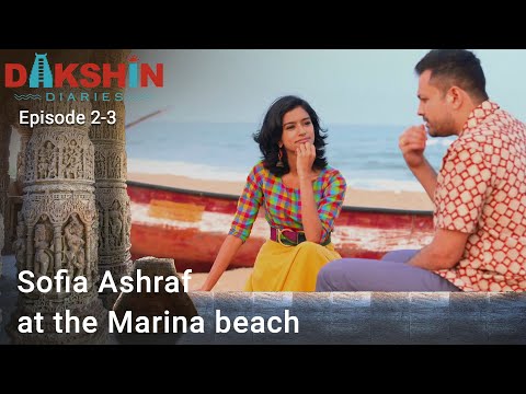 Chef Rakesh With Sofia Ashraf at the Marina Beach | Dakshin Diaries | Love Food