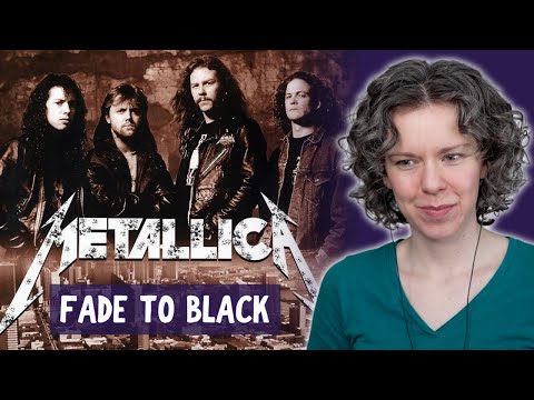 First time hearing "Fade to Black" - Vocal Analysis and Reaction feat. Metallica LIVE in Seattle '89