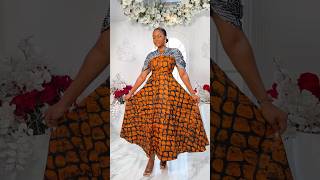 Beautiful African Long  Ankara Gown Dress #zamakalefashion #africandress #ankaradress #music