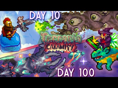 I spent 100 Days in Terraria's Calamity Mod and here's what happened