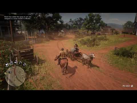 Red Dead Redemption 2 Killing People With My Horse In Rhodes