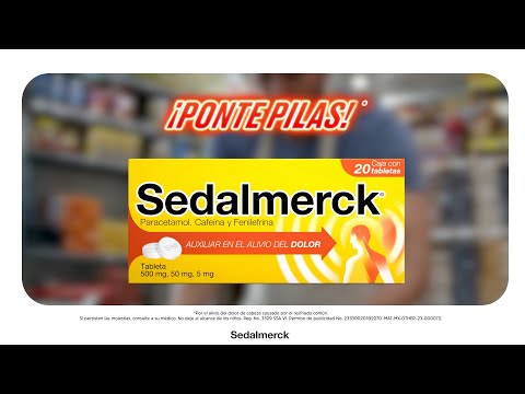Encuentra Sedalmerck en tu tienda más cercana 🏪 y prepárate para enfrentar el dolor de cabeza. 💪✨