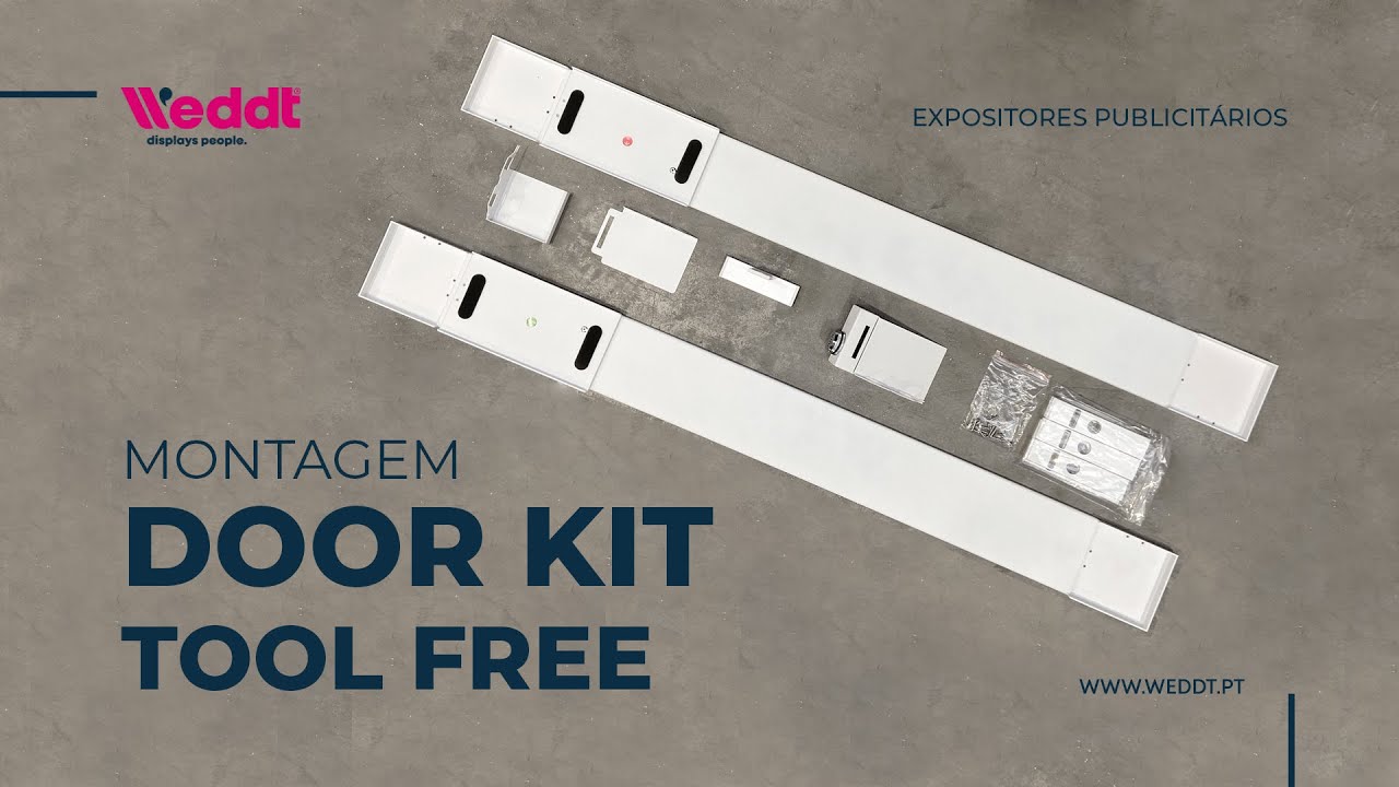Como montar o Door Kit - família Tool Free